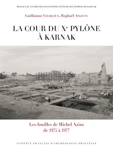 Portada del libro «La cour du Xe pylone a Karnak»