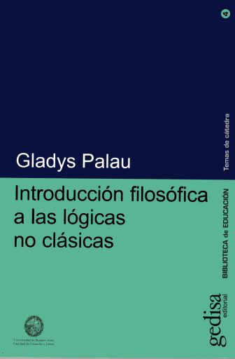 Introducción filosófica a las lógicas no clásicas