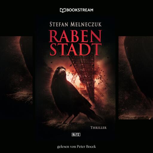 Portada del audiolibro «Rabenstadt», de Stefan Melneczuk