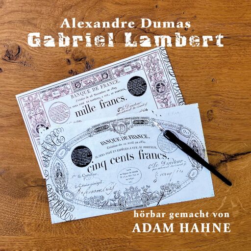 Portada del audiolibro «Gabriel Lambert», de Alexandre Dumas