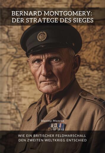 Portada del libro «Bernard Montgomery: Der Stratege des Sieges», de Stanley Monroe