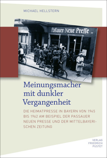 Portada del libro «Meinungsmacher mit dunkler Vergangenheit», de Michael Hellstern