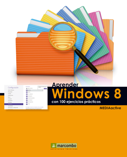 Aprender Windows 8 con 100 ejercicios prácticos imagen de portada