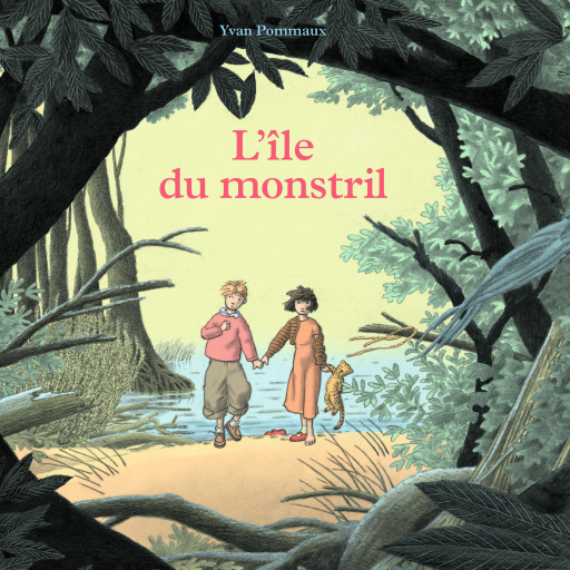 Portada del audiolibro «L'île du monstril», de Yvan Pommaux