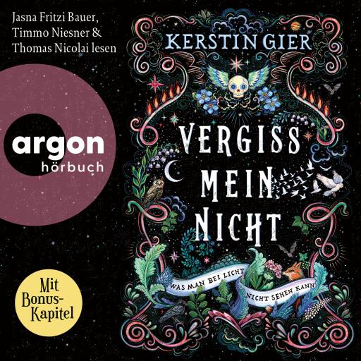 Portada del audiolibro «Vergissmeinnicht - Was man bei Licht nicht sehen kann», de Kerstin Gier