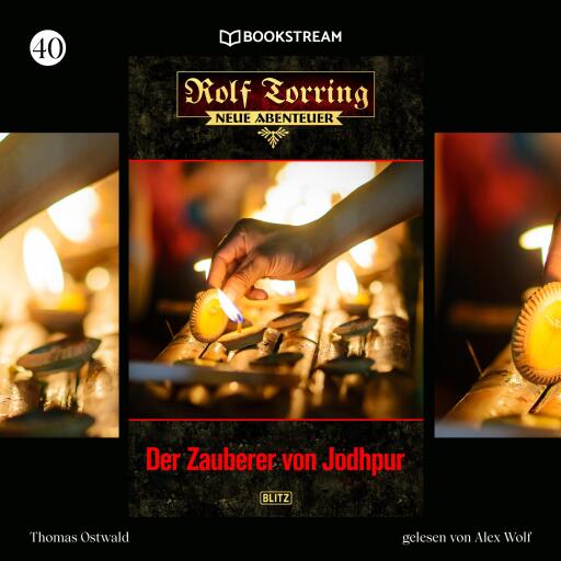 Portada del audiolibro «Rolf Torring - Neue Abenteuer, Folge 40: Der Zauberer von Jodhpur», de Thomas Ostwald