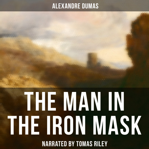 Portada del audiolibro «The Man in the Iron Mask», de Alexandre Dumas