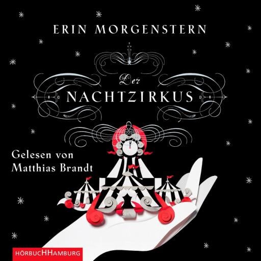 Portada del audiolibro «Der Nachtzirkus», de Erin Morgenstern