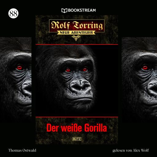 Portada del audiolibro «Rolf Torring - Neue Abenteuer, Folge 88: Der weiße Gorilla», de Thomas Ostwald