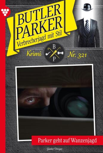 Portada del libro «Parker geht auf Wanzenjagd», de Günter Dönges