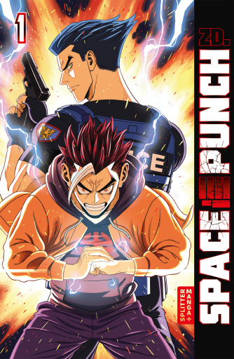 Portada del libro «Space Punch 01», de ZD