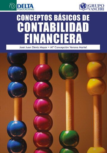 Portada del libro «Conceptos Básicos De Contabilidad Financiera», de José Juan Cáceres Hernández