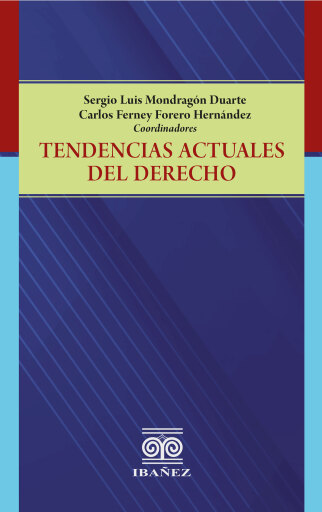 Portada del libro «Tendencias actuales del derecho», de Autores varios