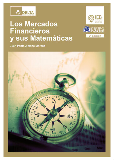 Portada del libro «Los mercados financieros y sus matematicas», de Juan Pablo Jimeno