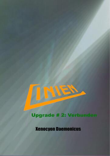 Portada del libro «Linien», de Xenocyon Daemonicus