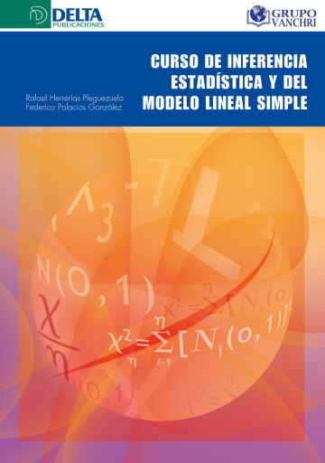 Portada del libro «Curso De Inferencia Estadística Y Del Modelo Lineal Simple», de Juan Carlos Aguado Franco