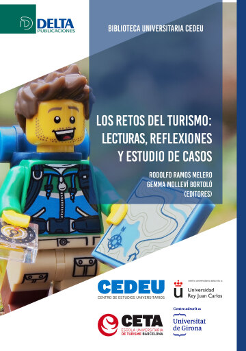 Portada del libro «Los retos del turismo lecturas reflexiones y estudio de casos», de Ramos Rodolfo