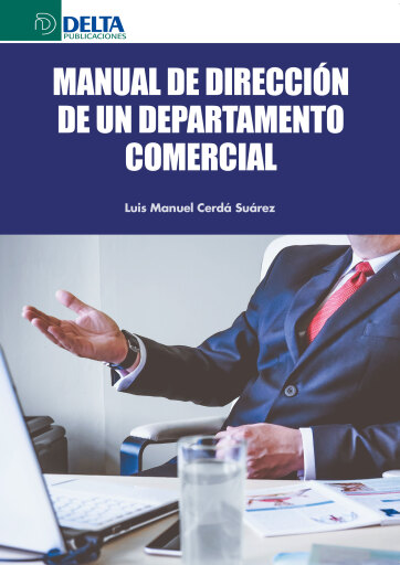 Portada del libro «Manual de dirección de una departamento comercial», de Manuel Cerdá Suárez Luis