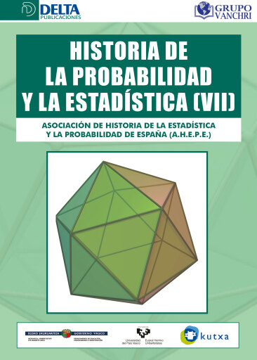 Portada del libro «Historia De La Probabilidad Y Estadística VII», de Jesús Santos