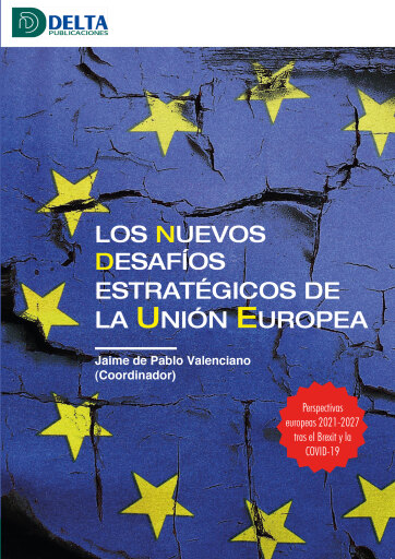Portada del libro «Los nuevos desafios estrategicos de la union europea», de Jaime de Pablo Valenciano