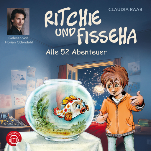 Portada del audiolibro «Ritchie und Fisseha», de Claudia Raab