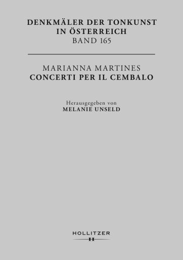 Marianna Martines. Concerti per il Cembalo