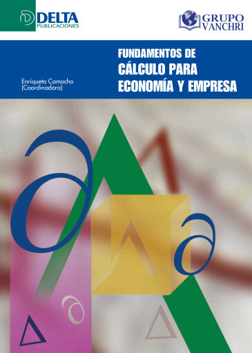 Portada del libro «Fundamentos De Cálculo Para Economía Y Empresa», de Enriqueta Camacho Peñalosa