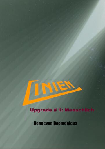 Portada del libro «Linien», de Xenocyon Daemonicus