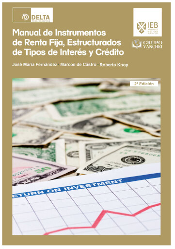 Portada del libro «Manual de instrumentos de renta fija estructurados de tipos de interes y credito», de Maria Fernandez Jose
