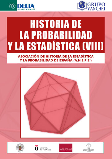 Portada del libro «Historia De La Probabilidad Y Estadística VIII», de Jesús Santos