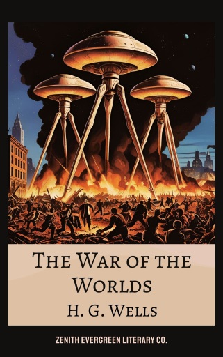 Portada del libro «The War of the Worlds», de H. G. Wells