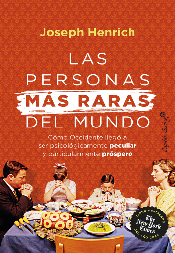 Portada del libro «Las personas más raras del mundo», de Joseph Heinrich