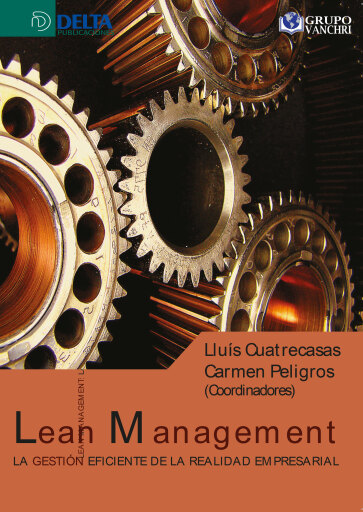 Portada del libro «Lean management la gestion eficiente de la realidad empresarial», de Cuatrecasas Luis