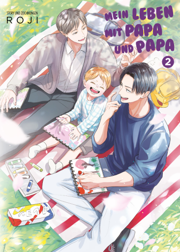 Portada del libro «Mein Leben mit Papa und Papa», de ROJI