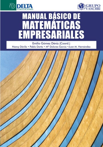 Portada del libro «Manual basico de matematicas empresariales», de Gomez Emilio