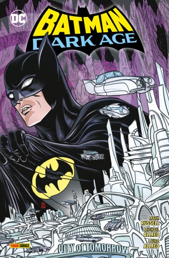 Portada del libro «Batman: Dark Age», de Mark Russell