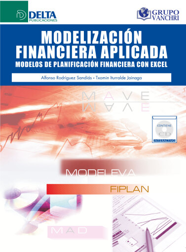 Portada del libro «Modelización financiera aplicada: modelos de planificación financiera con excel», de Rodríguez Sandiás Alfonso