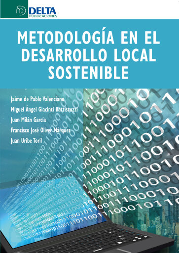 Portada del libro «Metodologia en el desarrollo local sostenible», de Jaime de Pablo Valenciano