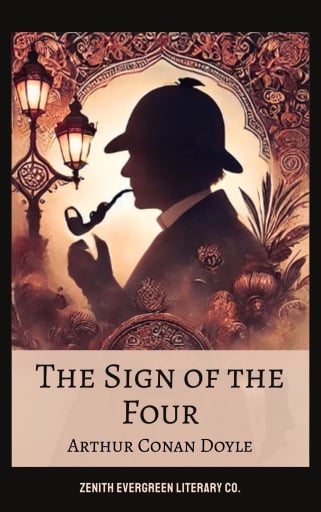 Portada del libro «The Sign of the Four», de Arthur Conan Doyle