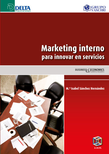 Portada del libro «Marketing interno para innovar en servicios», de Isabel Sanchez Ma