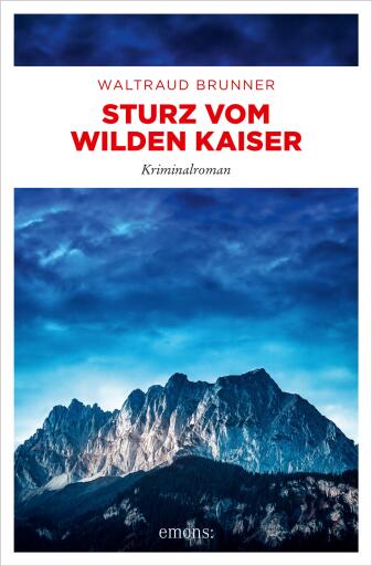 Portada del libro «Sturz vom Wilden Kaiser», de Waltraud Brunner