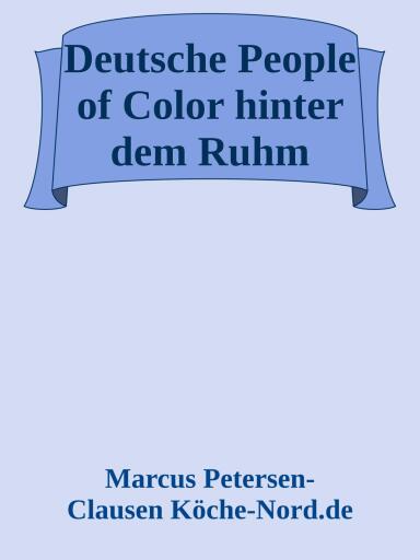 Deutsche People of Color hinter dem Ruhm