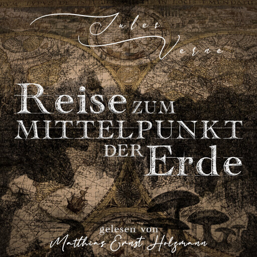 Portada del audiolibro «Reise zum Mittelpunkt der Erde», de Jules Verne