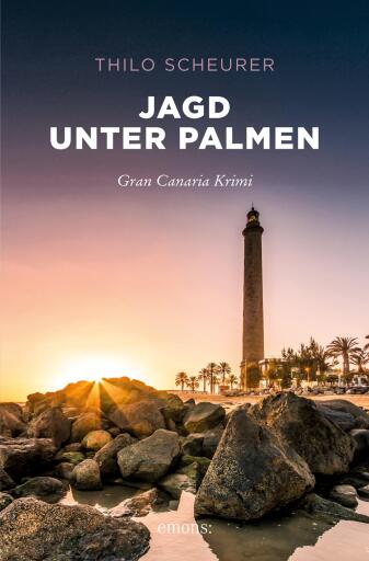 Portada del libro «Jagd unter Palmen», de Thilo Scheurer