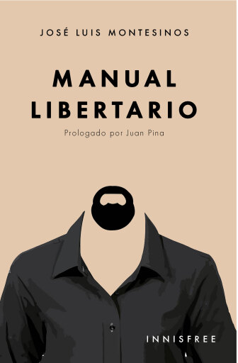 Portada del libro «Manual libertario», de Luis Montesinos José
