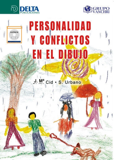 Portada del libro «Personalidad y conflictos en el dibujo», de Maria Cid Rodríguez José