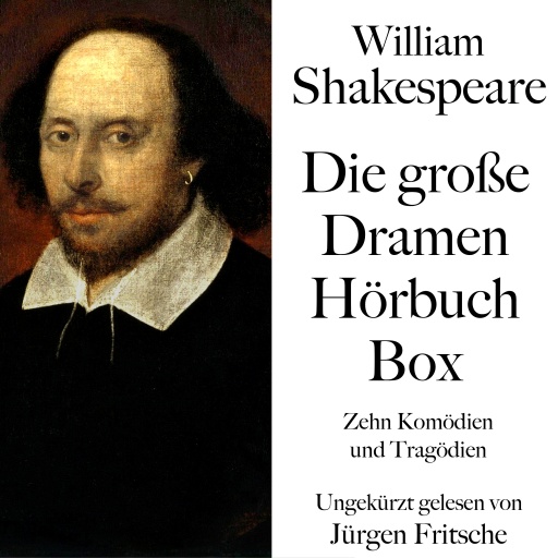 Portada del audiolibro «William Shakespeare: Die große Dramen Hörbuch Box», de William Shakespeare