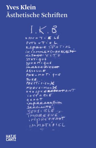 Portada del libro «Yves Klein»