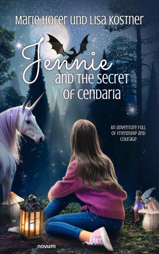 Portada del libro «Jennie and the Secret of Cendaria», de Marie Hofer, Lisa Kostner