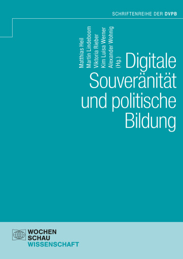 Portada del libro «Digitale Souveränität und politische Bildung»